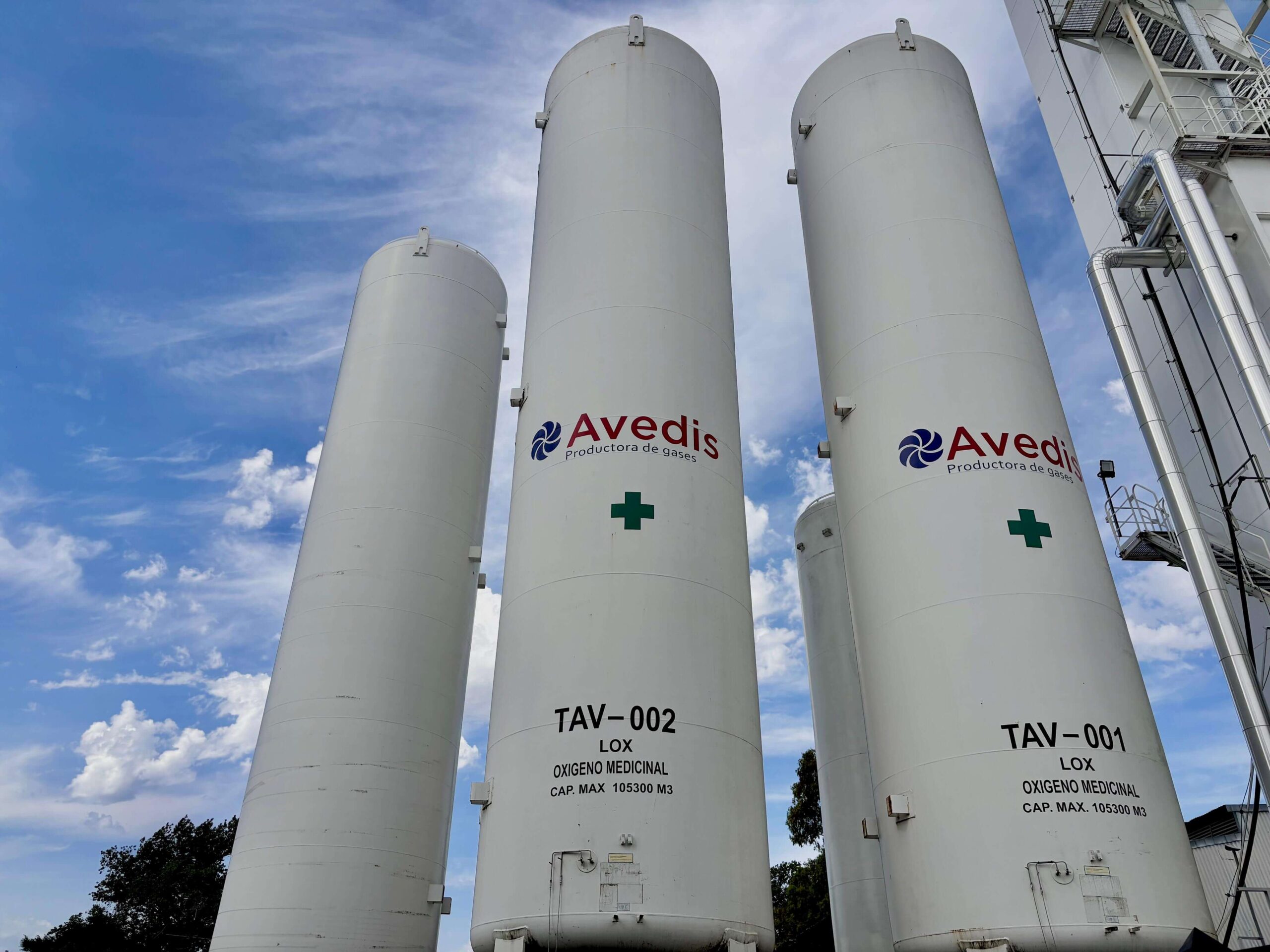 Tanques oxígeno Avedis